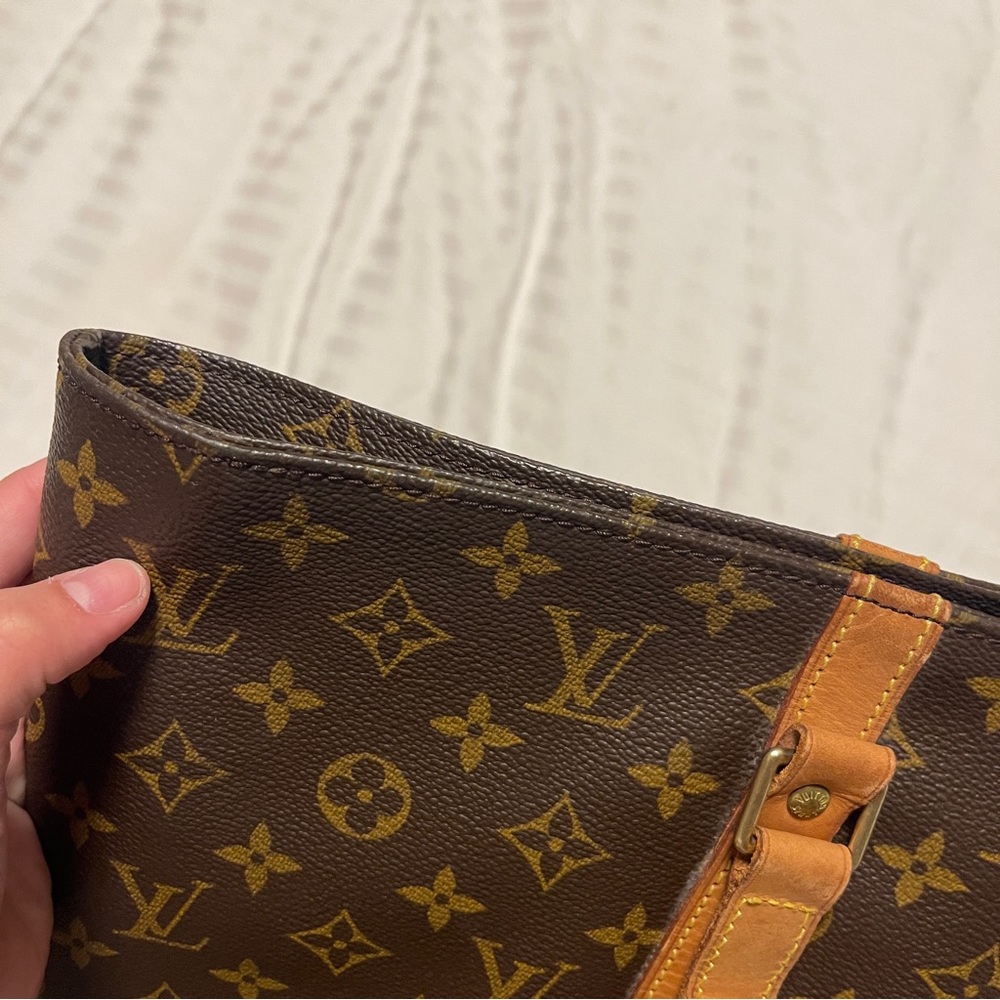 LOUIS VUITTON Monogram Sac Shopping Tote Bag - Picture 8 of 13